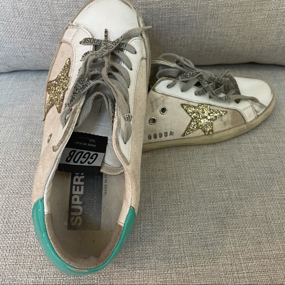Authentic Golden Goose GGDB Glitter Star